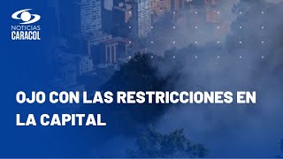 Ante incendios en Bogotá, más de 40 parques fueron cerrados de manera temporal