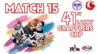 41st Lakay Grappler's Cup | Match 15 Adriel Velilia vs Alexander Tagure