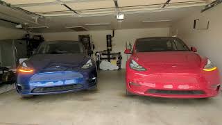 Dueling Teslas