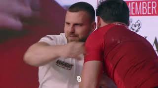 SASHO ADREEV - EUROPEAN ARMWRESTLING CHAMPIONSHIP 2024 -  RIGHT HAND -SENIOR MAN  - 90KG RIGHT HAND