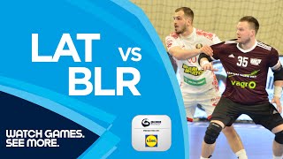 HIGHLIGHTS | Latvia vs Belarus | Round 2 | Men's EHF EURO 2022 Qualifiers