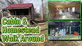 Walk Around and Plans for the Homestead