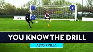 Advanced shooting challenge! | Aston Villa | You Know The FIFA Drill