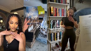 weekly vlog | healing my anxiety, dinner with my mom, going to a new church, new books, and more!