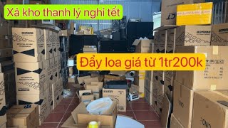 Xả kho đẩy bãi 1tr300k vang micro loa 500k nghỉ Tết LH:0988.583.183