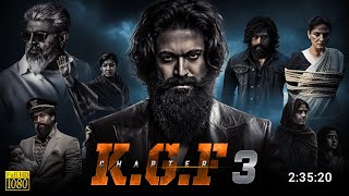 KGF Chapter 3 Full Movie In Hindi Dubbed 2025 | Yash | Raveena | Prashanth Neel | South Movie