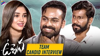 Uppena Telugu Movie Team Candid Interview | Vaisshnav Tej | Krithi Shetty | Buchi Babu Sana |Sukumar