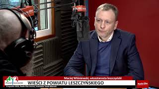 Wieści z Powiatu Leszczyńskiego, Maciej Wiśniewski, wicestarosta leszczyński