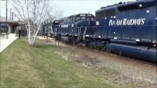 (HD) POED Heads West Through Saco, Maine on 3/31/12