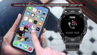 LIGE Smart Watch ST5 install software and connect bluetooth !