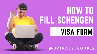 How to Fill a Schengen Tourist Visa Application/Form (Italy, France, Spain) #tourist #youtube #visa