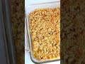 Keto Rhubarb Crisp #shorts