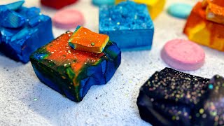 ASMR| Variety dyed gymchalk| Crispy Colorful gymchalk 🤩 13k Celebration Part 2🎉