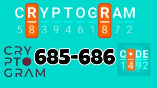 CRYPTOGRAM level 685 686