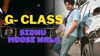 G-CLASS : Sidhu Moosewala | G shit Full video | PUNJABI GTA VIDEO 2021 | G63 SONG |#sidhuoosewala