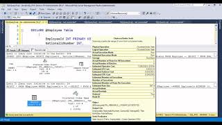 Microsoft SQL Server Performance Tuning Part 13 : Table Variables_1 in SQL Server