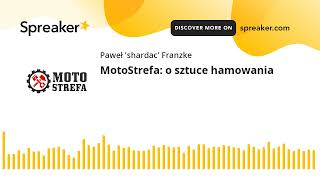 MotoStrefa: o sztuce hamowania