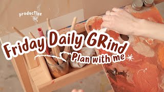 Friday Daily Grind Plan with me