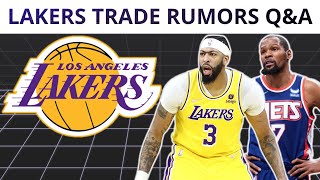 Lakers Trade Rumors Mailbag On Kevin Durant, Anthony Davis + Scotty Pippen Jr. Making Lakers Roster?
