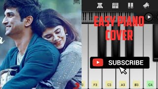 Dil bechara Trailer song on piano|Easy piano cover||Dashing Dhruv Pianist