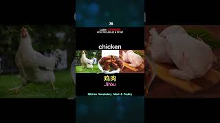 Learn Chinese: How to say the names of some MEAT AND POULTRY