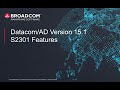 Datacom AD Version 15 1 S2301 Features