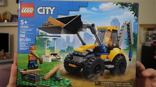 LEGO City - Construction Digger 60385 Review (2023)
