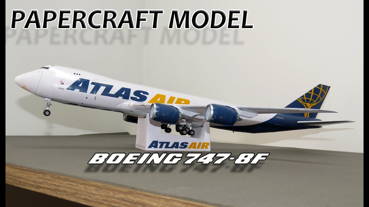 Boeing 747 Paper Model