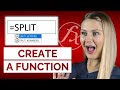 Create a CUSTOM FUNCTION in Excel VBA - Full Tutorial