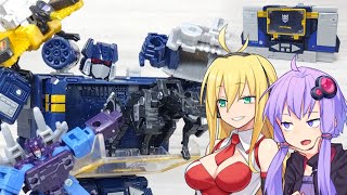 【TF玩具簡易解説】ゆかりさんたちとおかわり【レガシー：サウンドウェーブセット】