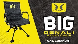 THE MOST COMFORTABLE HUNTING BLIND CHAIR - BIG DENALI by HAWK