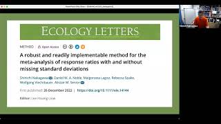 ESMARConf2023: Meta-analyses with missing SDs with response ratio