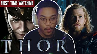 FIRST TIME WATCHING THOR (2011) || MCU Phase 1 - Movie Reaction
