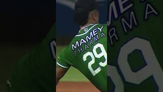 Tremendo encontronazo !!! #lidom #beisbol #tigresdellicey #viral #sport #shortvideos