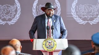 Listen to South Sudan President Salva Kiir passionate remarks at the Launch of S. Sudan Mediation!!