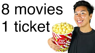 How Many Movies Can You Watch With 1 Movie Ticket?