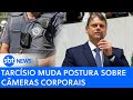 Tarcísio muda postura sobre câmeras corporais | SBT News