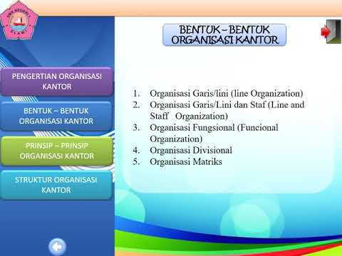 ORGANISASI KANTOR MATERI ADMINISTRASI UMUM KELAS X SMK - YouTube