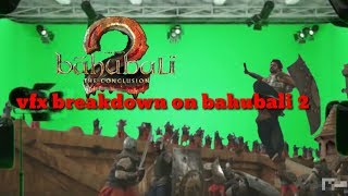 Bahubali 2 the conclusion vfx breakdown behind the scenes