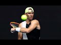 jack draper vs aleksandar vukic highlights jack draper broke racket australian open third round