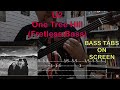 U2 - One Tree Hill (fretless bass)