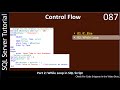Control Flow | Part 2 - While Loop | SSMS TSQL Tutorial #87