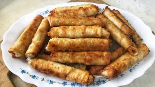 Sigara Böreği Tarifi |Peynirli Sigara Böreği |Pratik Börek Tarifleri |Turkish Sigara Borek Recipe