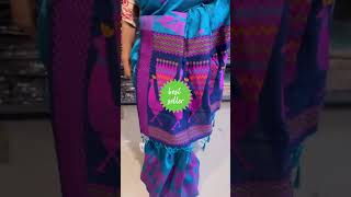 New Trending Beautiful Banarasi Kanjivaram Cotton Blend Lichi Silk Saree South Style Miraya Fashion