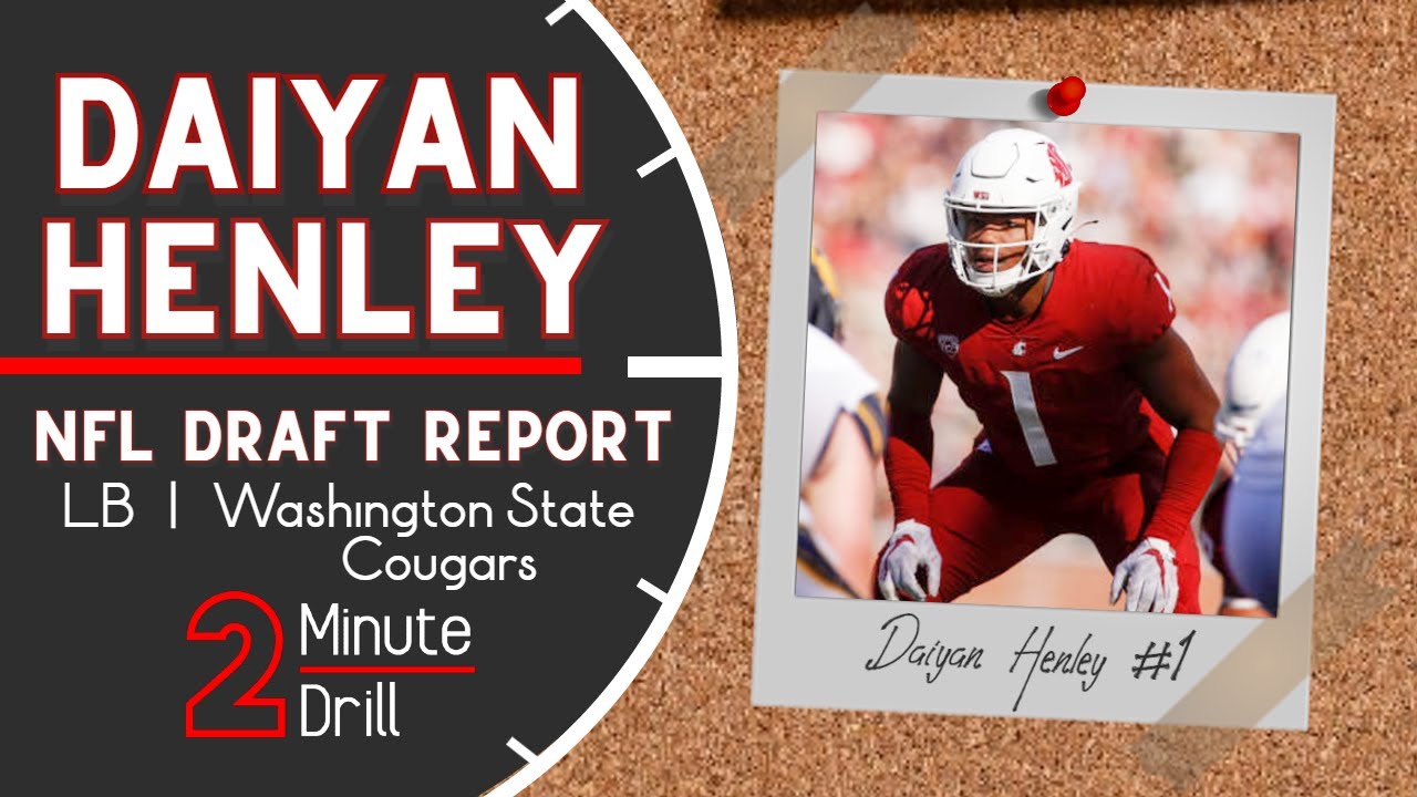 Daiyan Henley: From WR, To Safety, To Star LB | 2023 NFL Draft Report ...