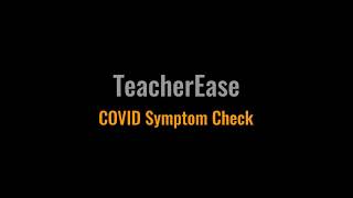 TeacherEase Self-Certification for Staff