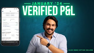 Jan 2024 Verified PnL From ALGO OPTIONS TRADING | How much profits can you make from Trading ?