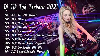 DJ Cantik Full Album - DJ Jar Of Heart x DJ Always - Dj Tik Tok Terbaru 2021