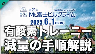 ロードバイク,マラソン【有酸素トレーニーの減量の基本解説】