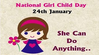 National Girl Child Day Status|National Girl Child Day Whatsapp Status 2021|National Girl Child Day